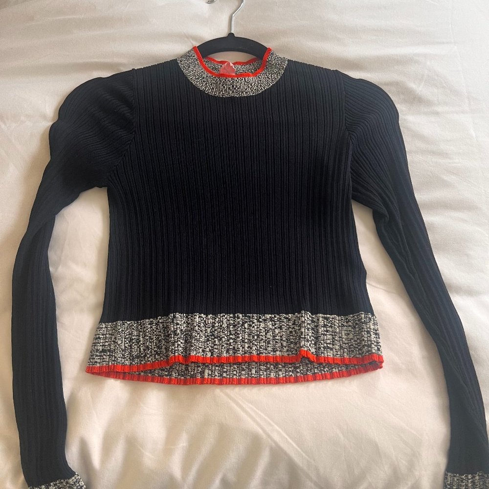 ADORABLE CROPPED Topshop Vintage Sweater